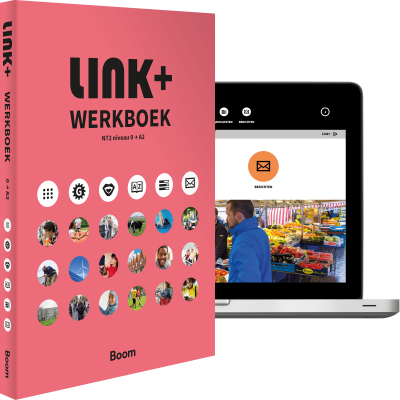 Cover LINK+ jaarlicentie en werkboek (set)
