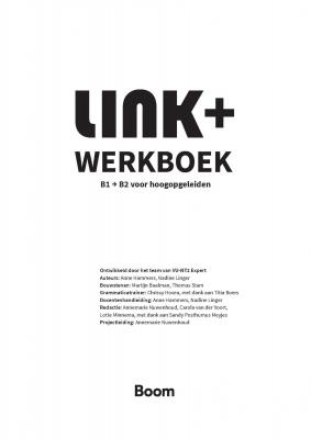 Link+ B1 - B2 werkboek - Slide 2