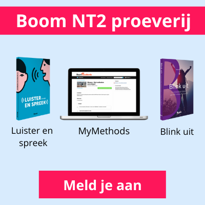 Boom NT2 proeverij. Geef je nu op.