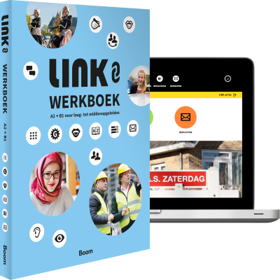 Cover LINK A2 > B1 - jaarlicentie + werkboek (set)