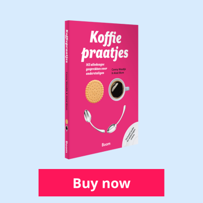 cover Koffiepraatjes with button 