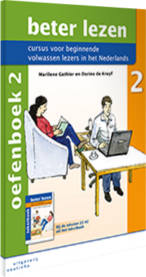 Cover Beter lezen Oefenboek 2, bij de teksten 22 - 42 