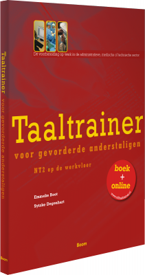Cover Taaltrainer voor gevorderde anderstaligen