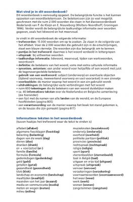 Van Dale Pocketwoordenboek Nederlands als tweede taal - Slide 5