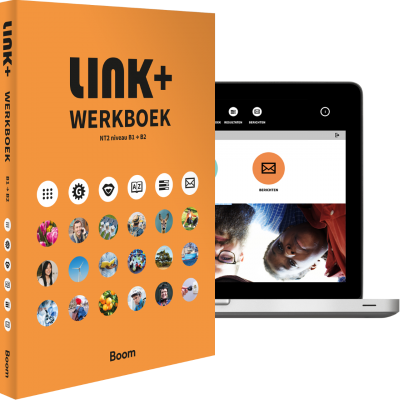 Cover LINK+ B1-B2 jaarlicentie + werkboek