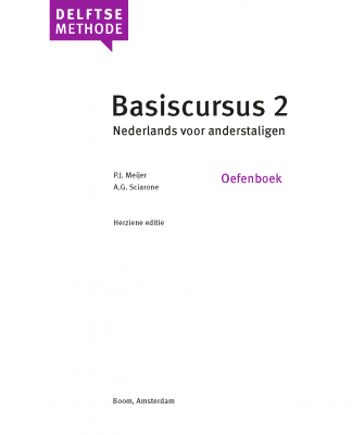 Basiscursus 2  - oefenboek - Slide 2
