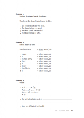 Eenvoudige basisgrammatica NT2 - Slide 6