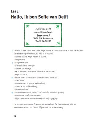 Nederlands voor buitenlanders - Tekstboek + Online - Slide 5