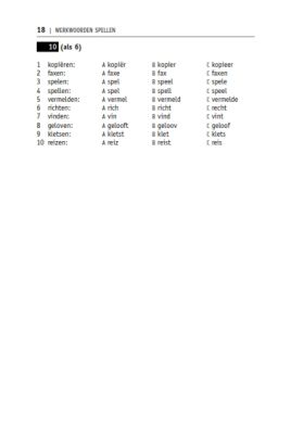 Taalconditietraining werkwoorden spellen - Slide 12