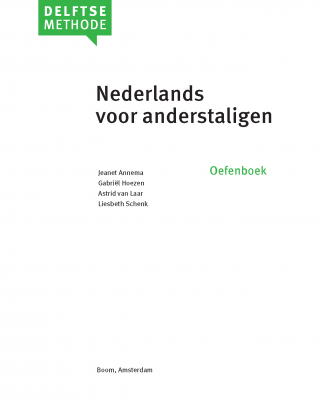 Nederlands voor anderstaligen - Oefenboek - Slide 2