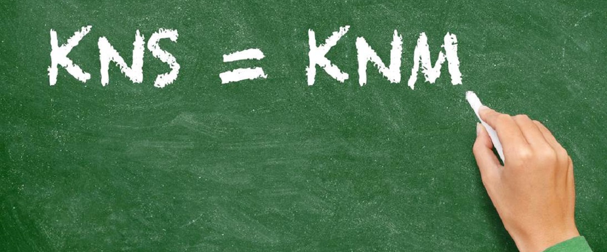What is the difference between KNS and KNM?