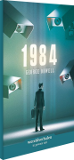 1984 George Orwell Wereldverhalen in gewone taal. Eenvoudig Communiceren. Kaft