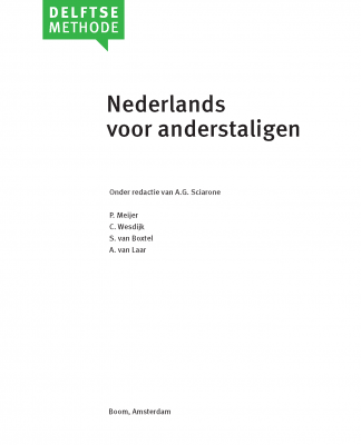 Nederlands voor anderstaligen - Tekstboek + online - Slide 2