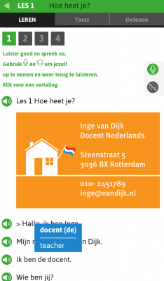 Nederlands voor buitenlanders (5de, herziene editie) - App - Slide 3