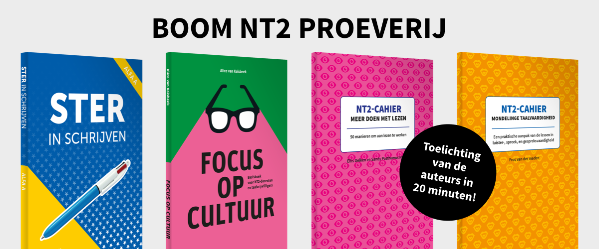 Bekijk de presentaties van de Boom NT2 Proeverij!
