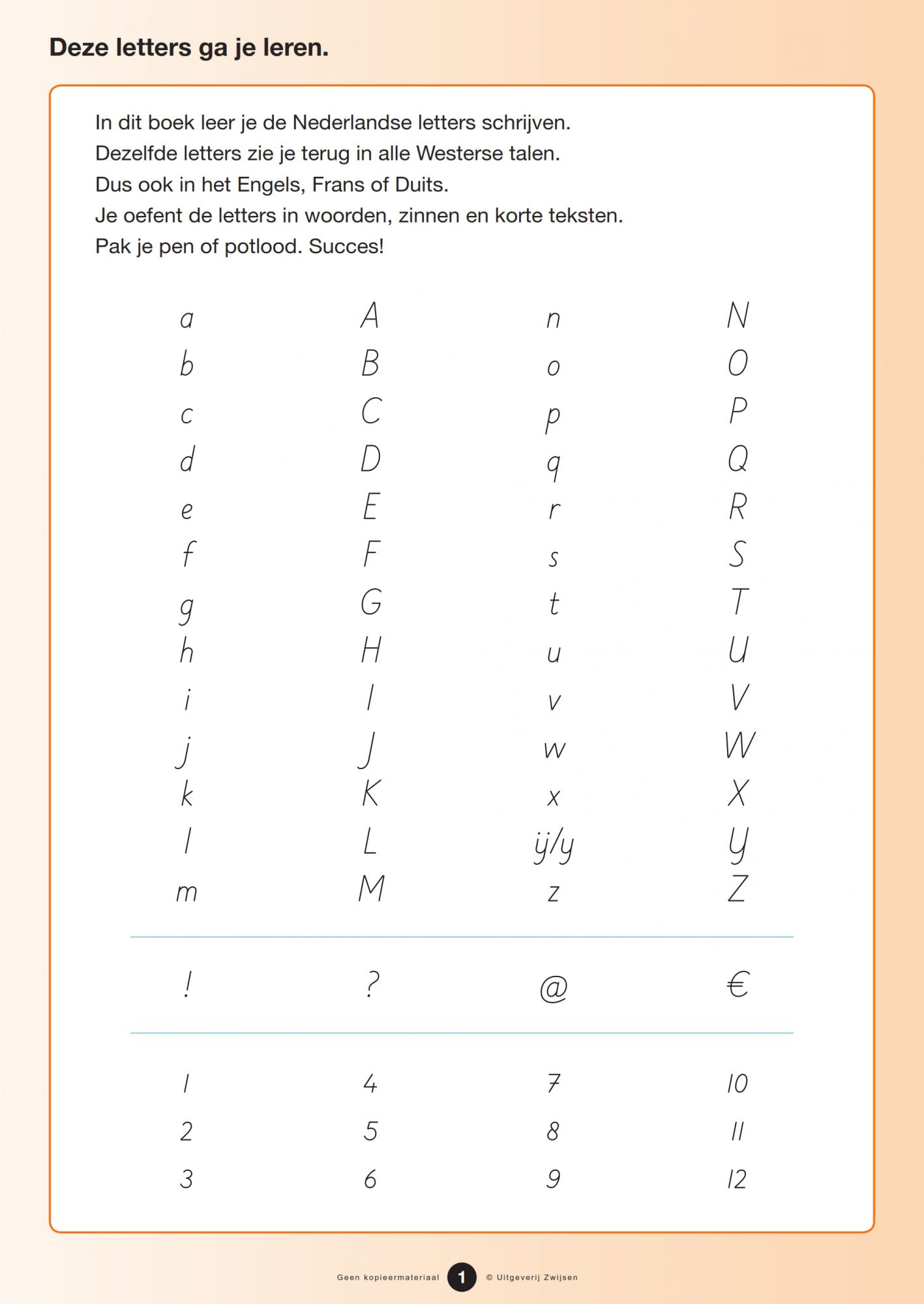 Onwijs NT2.nl | 12Start Schrijvend leren, werkboek | Marion van der PC-41