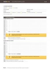 SCID-5-S: Scoreformulieren