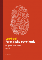 Omslag Leerboek forensische psychiatrie Goethals Meynen Popma Boom