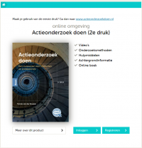 Actieonderzoek doen (2e druk)_Tonnie van der Zouwen_9789024445677