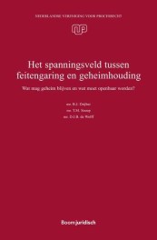Het spanningsveld tussen feitengaring en geheimhouding