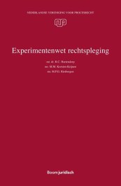 Experimentenwet rechtspleging