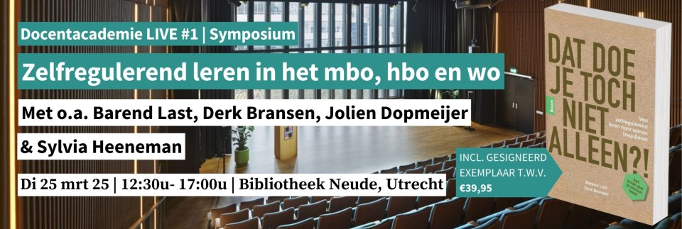 Zelfregulerend leren in het mbo, hbo en wo