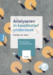 Analyseren in kwalitatief onderzoek (4e druk)_Hennie Boeije, Inge Bleijenberg_9789024451937
