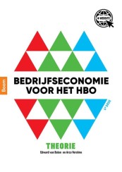 Bedrijfseconomie voor het hbo. Theorieboek (vierde druk)_Edward van Balen, Arco Verolme_9789024408597