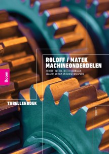 Roloff : Matek Machineonderdelen- tabellenboek (6e druk)_Herbert Wittel, Dieter Jannasch_9789024428687