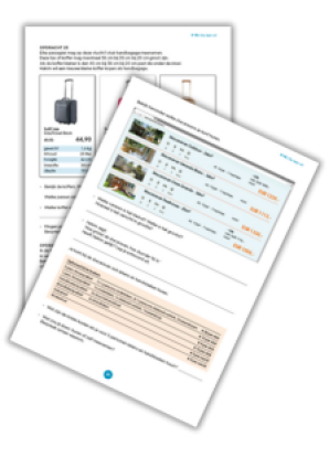 Werkbladen in thema Vakantie