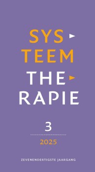 Omslag Tijdschrift voor systeemtherapie Boom