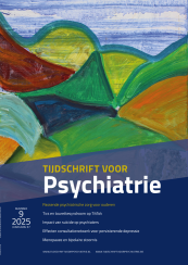 Omslag Tijdschrift voor Psychiatrie 2025