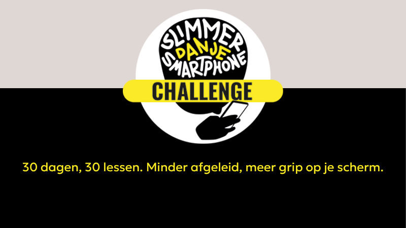 Slimmer dan je smartphone-challenge 